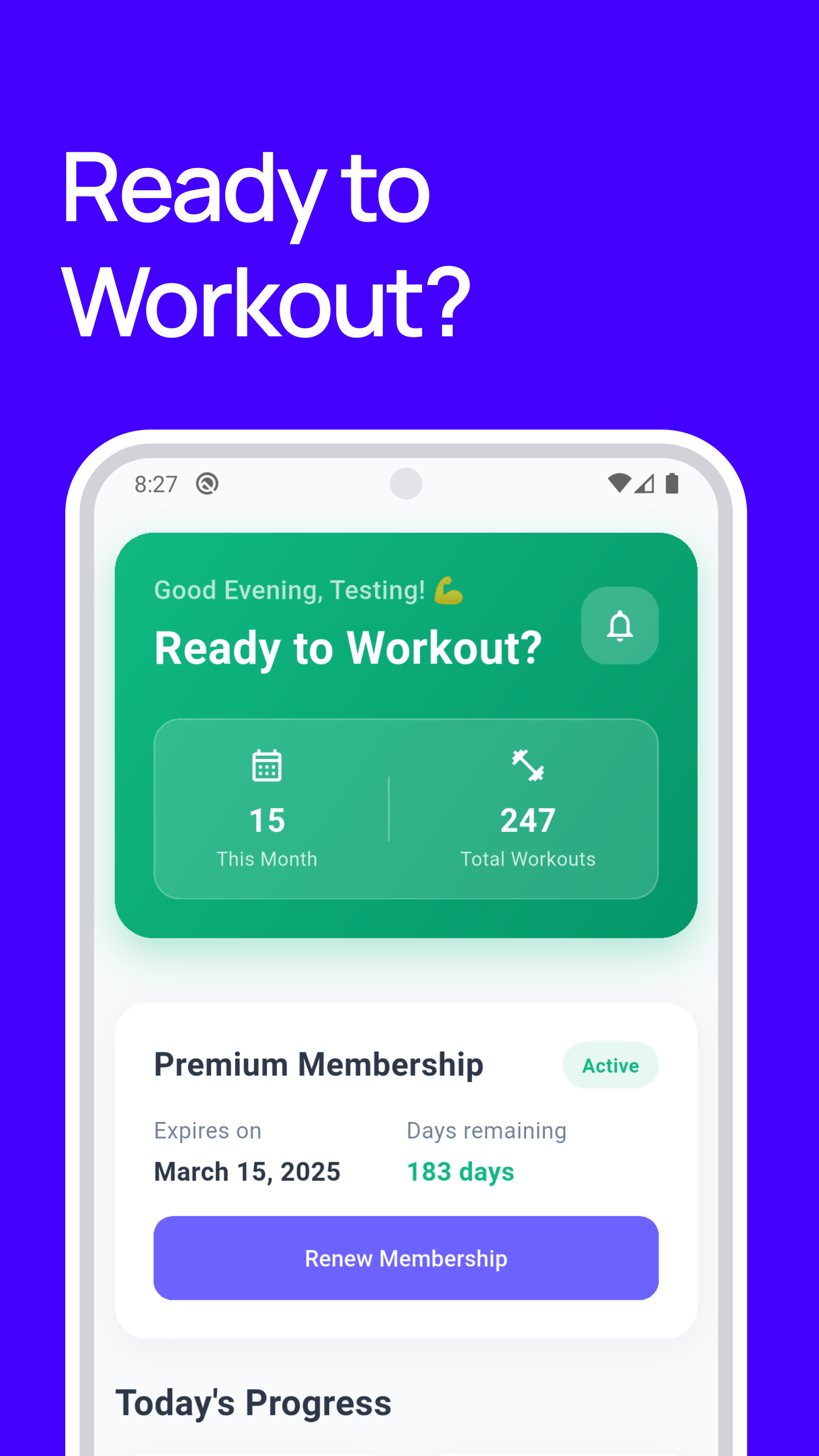 Gymio – Gym Management App
