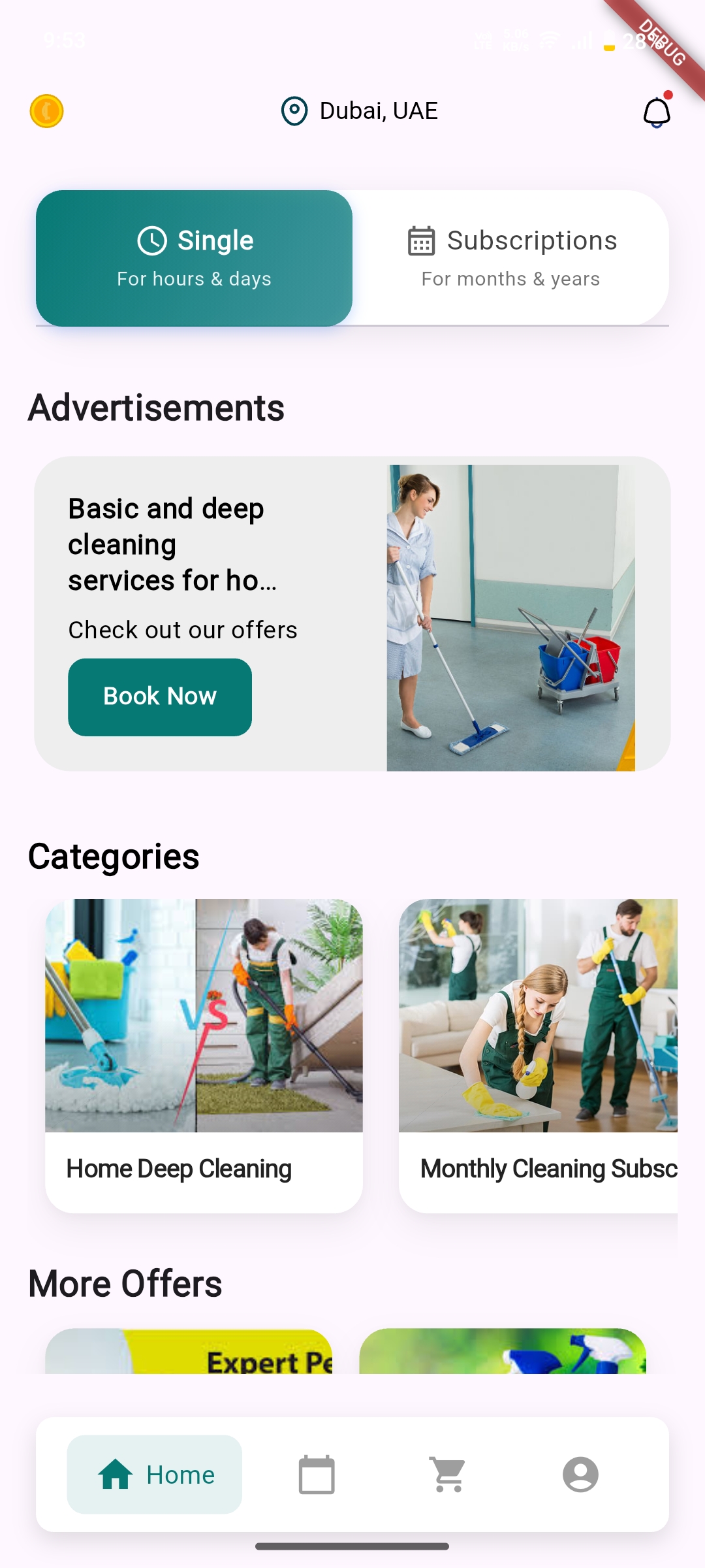 KleanIt – Online Cleaning Service